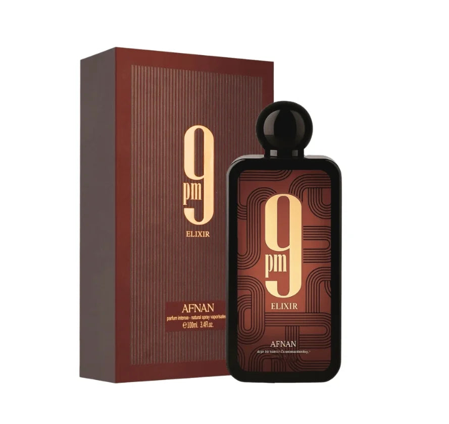 AFNAN 9pm elixir perfume spray for men 100ML
